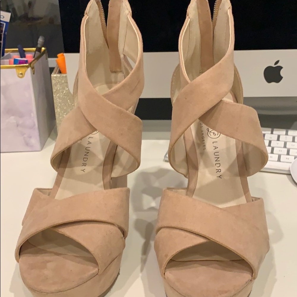 Blush Pink Chinese Laundry Heels